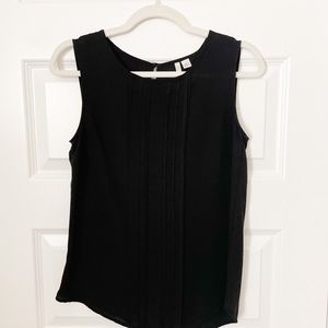 Lauren Conrad black tank blouse - XS